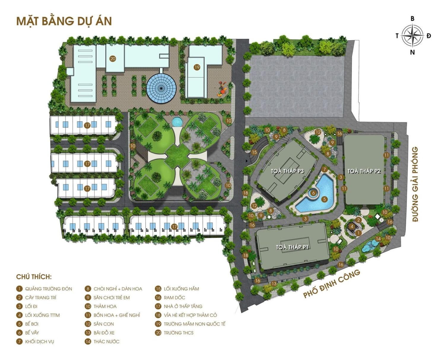 Trang chủ 70 Tiện ích The Queen