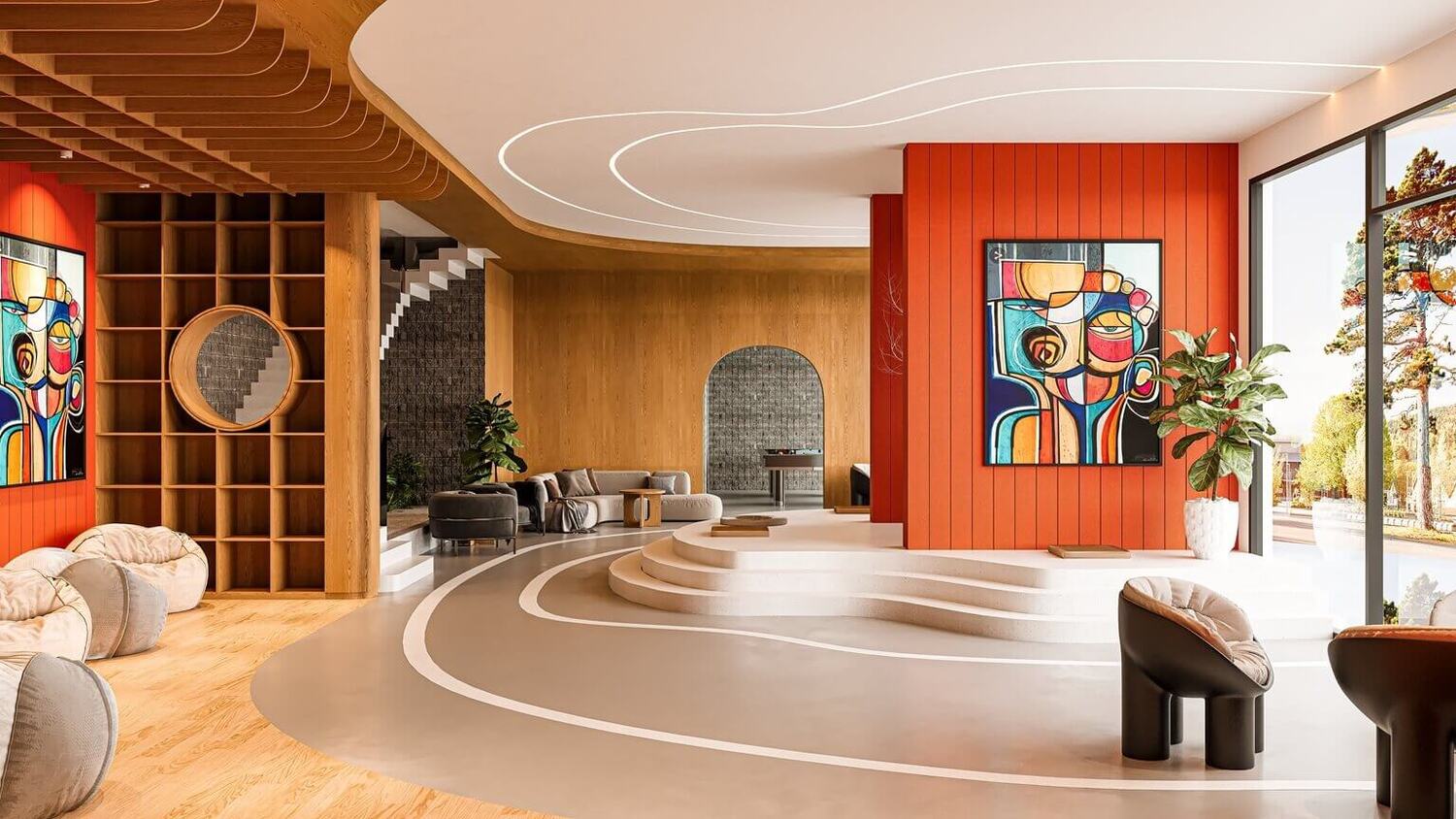 Trang chủ 75 Tiện ích nội khu The Queen